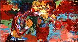 Leroy Neiman Rocky vs Apollo Creed